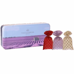 Boîte Métal + 3 Sachets De Lavande