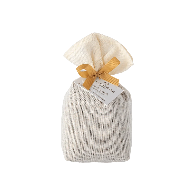 Sachet Coton Écru Fleurs 18g