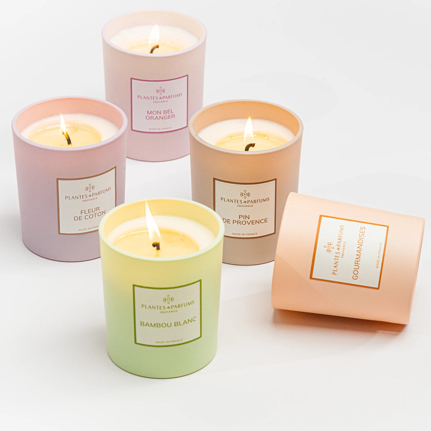 Bougie Végétale Grenade & Hibiscus 180g Avec étui – Image 2