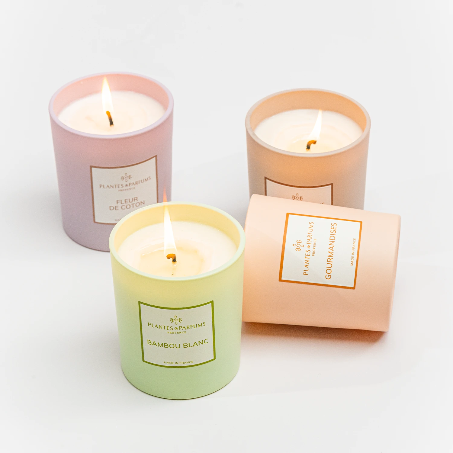 Bougie Végétale Musc Blanc 180g – Image 2