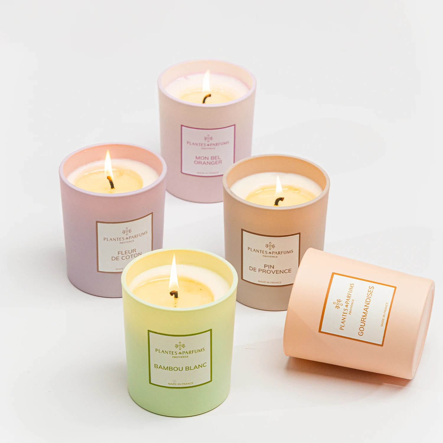 Bougie Végétale Monoï Des Îles 180g – Image 2