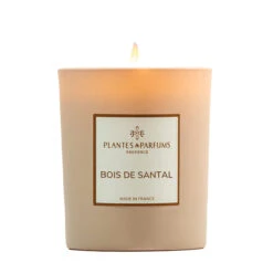 Bougie Végétale Bois De Santal 180g