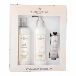 Coffret Au Lait D'Ânesse Et Aux Extraits D'Avoine Et Lys