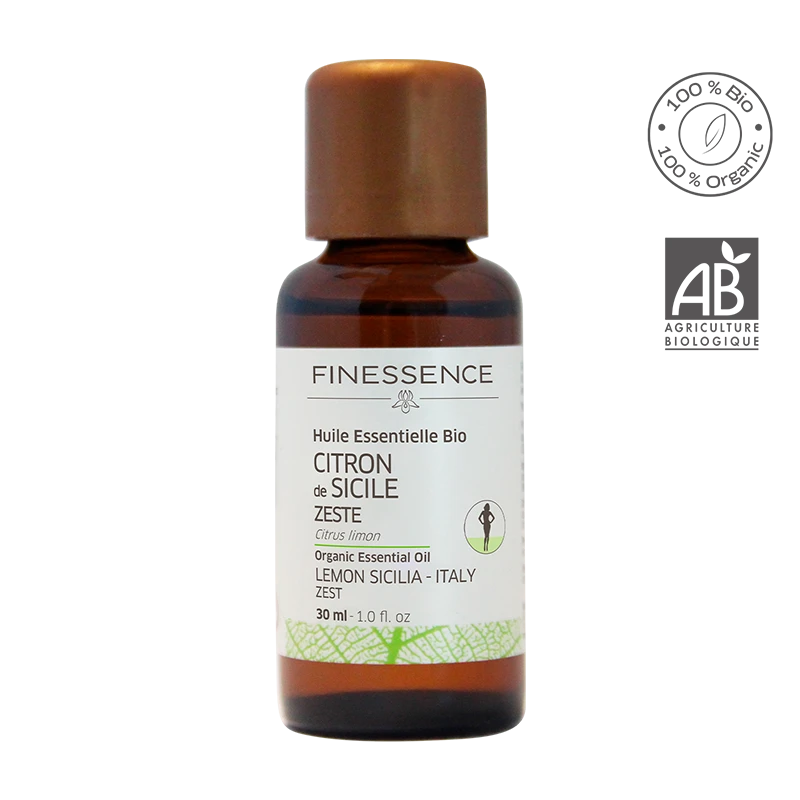 Huile Essentielle Citron De Sicile Zeste BIO 30ml