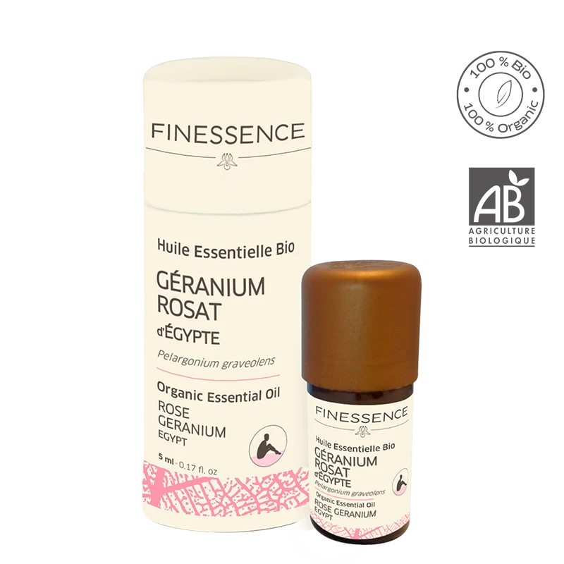 Huile Essentielle Géranium Rosat D'Egypte BIO 5ml