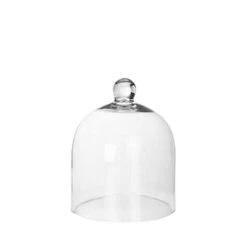 Cloche à Bougie En Verre